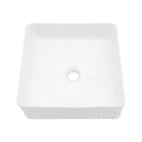 Modern Ceramic Rectangular Vessel Bathroom Sink