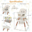 16-in-1 Baby High Chair with Activity Center and Booster Seat for Babies and Toddlers by LJGDeals