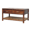 Regency - Woven Console Table With 2 Drawers - Brown by Unique Piece Furniture