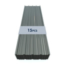 15 Pcs Heavy Duty Waterproof Metal Roofing Panels