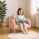 Kids Armchair with Comfy Backrest and Armrests-Pink by LJGDeals