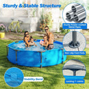 690/978/1158/1617 Gal Outdoor Family Swimming Pool with Metal Frame by LJGDeals