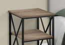3 Tier Accent Table Side Marble Look Contemporary & Modern by HouseOfZazla