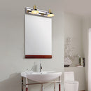 GobekUsa Modern Stainless Steel Wall Light with Acrylic Cone Shade - 2/3 Lights - Warm/White Lighting