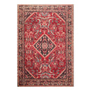 6'11'' x 10'3'' Antique Hand Knotted 100% Wool Sultanabad Oriental Area Rug Red
