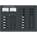 Blue Sea 8068 DC 13 Position Toggle Branch Circuit Breaker Panel - White Switches