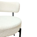 Mid-Century Modern Dining Chair With Curved Backrest by HouseOfZazla