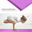 8 x 4 Feet Folding Gymnastics Tumbling Mat-Purple by LJGDeals