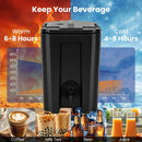 13.2 Gal Insulated Beverage Dispenser Commercial with Two-Stage Faucet by DirectDeals