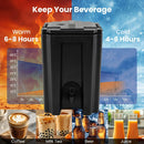 13.2 Gal Insulated Beverage Dispenser Commercial with Two-Stage Faucet by LJGDeals