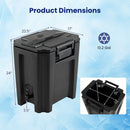 13.2 Gal Insulated Beverage Dispenser Commercial with Two-Stage Faucet by LJGDeals