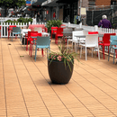 <b>Deck Tiles</b> - Premium WPC Interlocking | DECKO (11.8" x 11.8" x 0.8") - <b>choose color</b> - (One Piece)