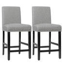 25 Inch Kitchen Chairs w/ Rubber Wood Legs by LJGDeals