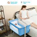 Travel Portable Baby Bed Side Sleeper Bassinet Crib with Carrying Bag by LJGDeals