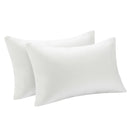 Set of 2 28 x18 Inch Shredded Memory Foam Bed Pillows with Bamboo Cooling Cover by LJGDeals