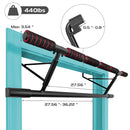 Foldable Pull Up Bar Doorway Chin Up Bar with Foam Grip for Home Gym by LJGDeals