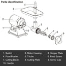Heavy Duty 1.5HP 1100W 550LB/h Commercial Grade Meat Grinder by LJGDeals