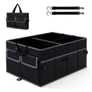13 Gallon Car Trunk Organizer with Removable Divider and 6 Pockets-Black by LJGDeals