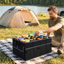 13 Gallon Car Trunk Organizer with Removable Divider and 6 Pockets-Black by LJGDeals