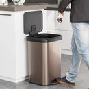 13.2 Gallon Step Trash Can with Soft Close Lid and Deodorizer Compartment by LJGDeals