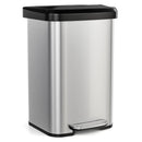13.2 Gallon Step Trash Can with Soft Close Lid and Deodorizer Compartment by LJGDeals