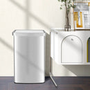 13 Gallons Automatic Garbage Can with Rectangular Infrared Motion Sensor-Sliver by LJGDeals