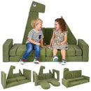 13 Pieces Modular Kids Play Couch for Inspiring Creativity by LJGDeals