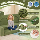 13 Pieces Modular Kids Play Couch for Inspiring Creativity by LJGDeals