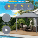 13 X 13 FT Pop up Gazebo with Portable Carrying Bag 8 Stakes and 4 Wind Ropes by LJGDeals