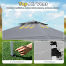 13 X 13 FT Pop up Gazebo with Portable Carrying Bag 8 Stakes and 4 Wind Ropes by LJGDeals