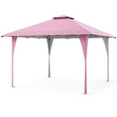 13 X 13 FT Pop up Gazebo with Portable Carrying Bag 8 Stakes and 4 Wind Ropes by LJGDeals