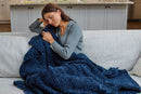 Diamond Chenille Throw Blanket