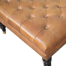 Buffalo - Ottoman With Castor Legs by HouseOfZazla