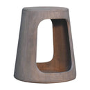 Open Side Table - Gray Ash by HouseOfZazla