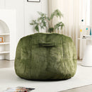 Beanbag Chair, Beanbag Sofa Chair With Armrests Stuffed High Density Foam by Unique Piece Furniture