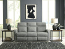 Gauntlet - Reclining Sofa - Sterling by Unique Piece Furniture