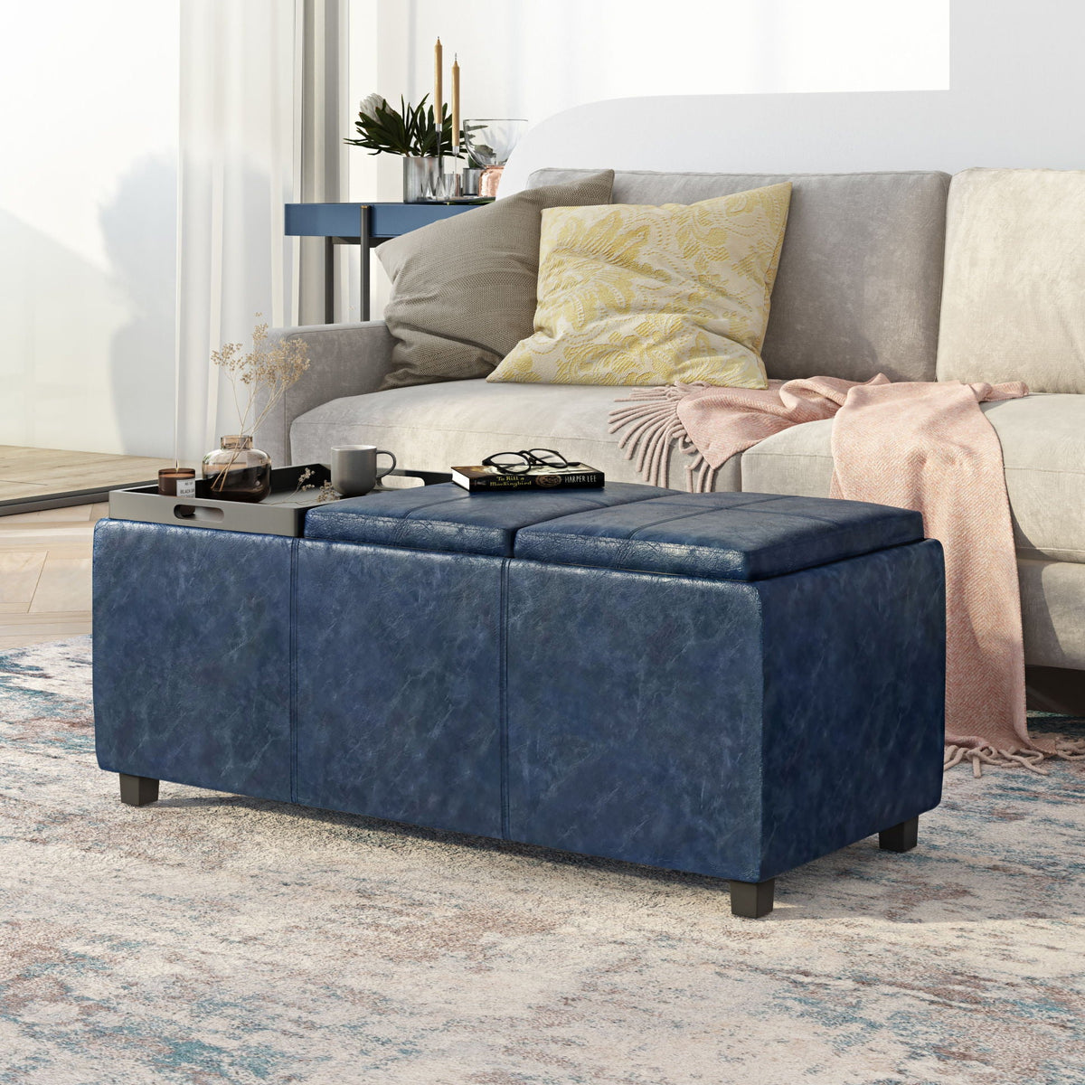 Avalon - Upholstered Storage Ottoman, photo 19 of 40