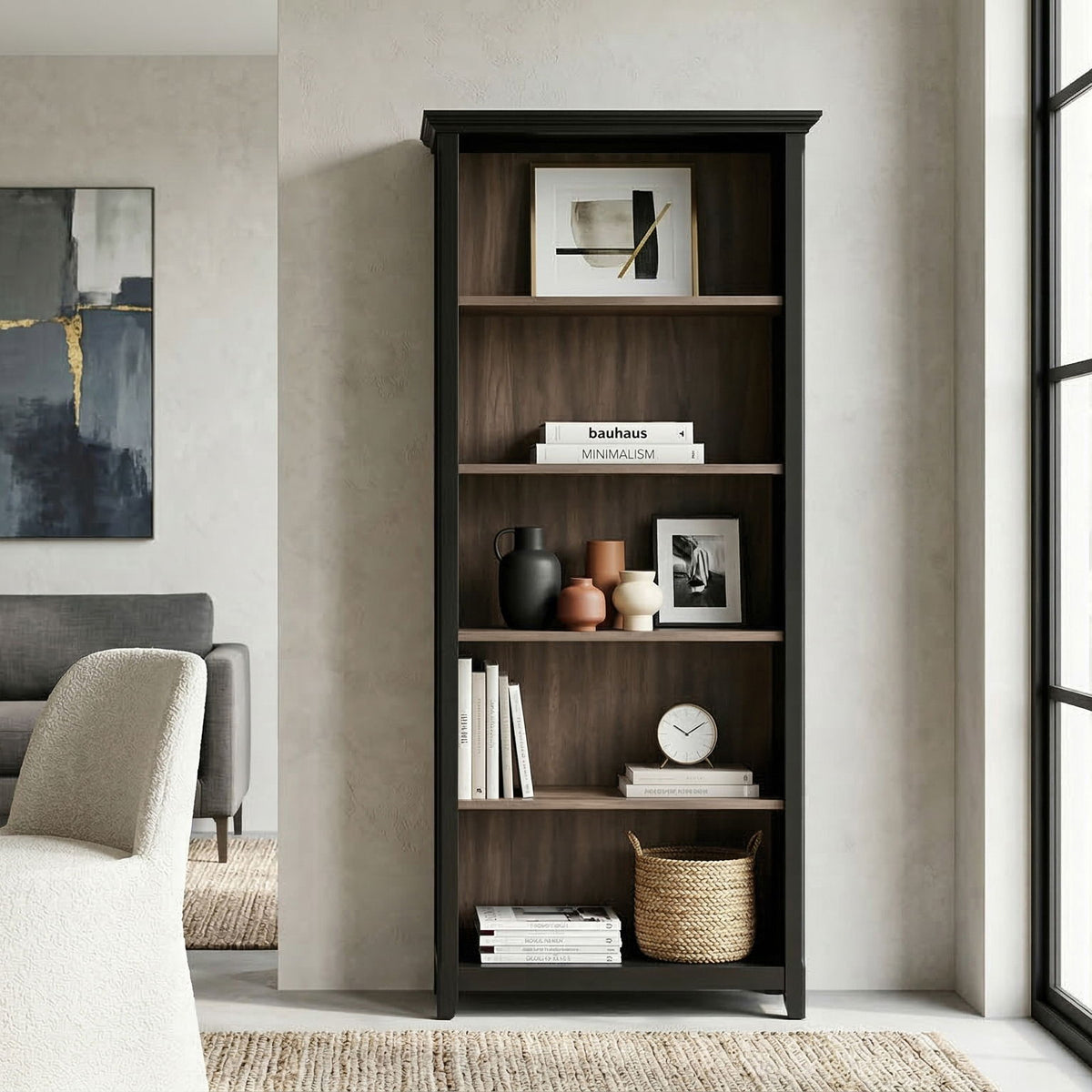 Amherst - Bookcase With Adjustable Shelves, photo 4 of 16