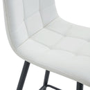 Bar Chair Set Comfortable With Metal Legs And Ergonomic Design by HouseOfZazla