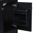 Bathroom Vanity With Single Sink, Combo Cabinet Undermount Sink, Bathroom Storage Cabinet With Two Doors And A Drawer, Soft Closing, Multifunctional Storage, Solid Wood Frame by HouseOfZazla