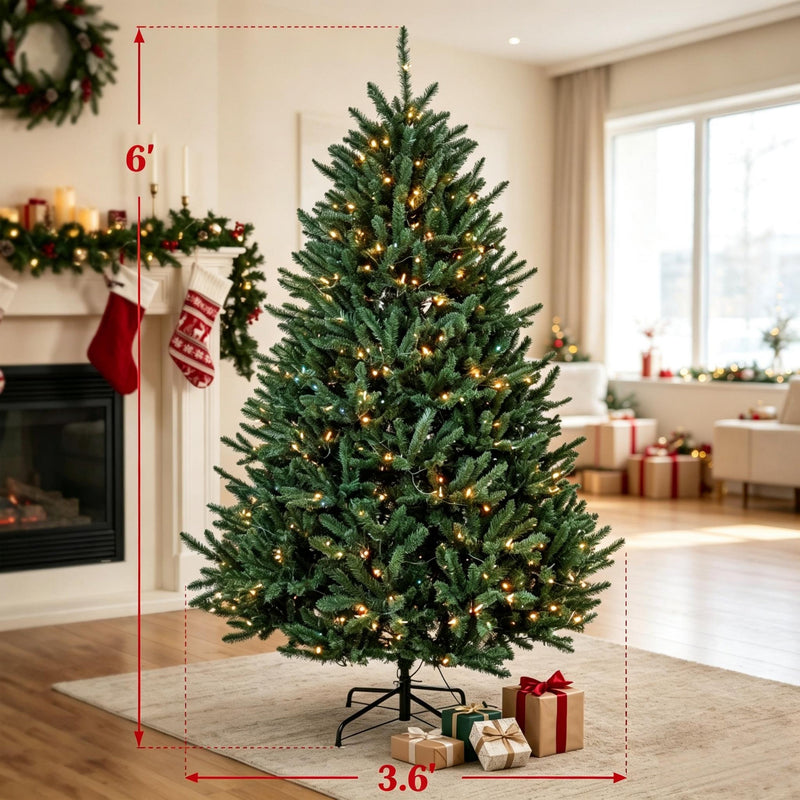 6 ft Pre-Lit Colorado Christmas Tree, photo 3 of 9