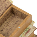 Book Boxes With Birds, Flowers, And Handwriting Design (Set of 4) - Multi by Unique Piece Furniture