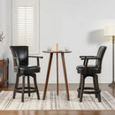 Williams - Swivel Counter Height Bar Stool by HouseOfZazla