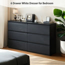 6 Drawer Dresser With Spacious Countertop And Concealed Handles by Unique Piece Furniture