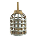 Decorative Lantern With Handle Wooden Lantern For Indoor Outdoor Home Garden Wedding