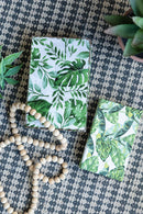 Botanical And Book Boxes (Set of 2) - White / Green by Unique Piece Furniture