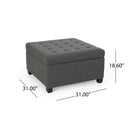 Isabella - Contemporary Ottoman With Storage by HouseOfZazla
