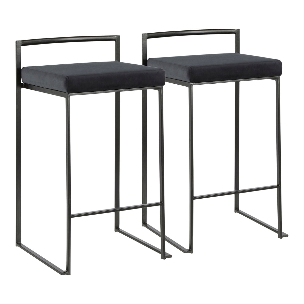 Fuji - Contemporary Style Stackable Counter Stool, photo 5 of 40