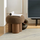 Versatile Mushroom Stool With Cushion by Unique Piece Furniture