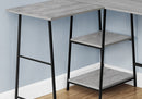 Computer Desk, Home Office, Corner, Storage Shelves, L Shape, Work, Laptop, Contemporary, Modern by Unique Piece Furniture